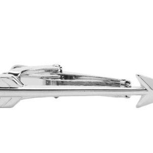 NWOT Silver Arrow Tie Clip